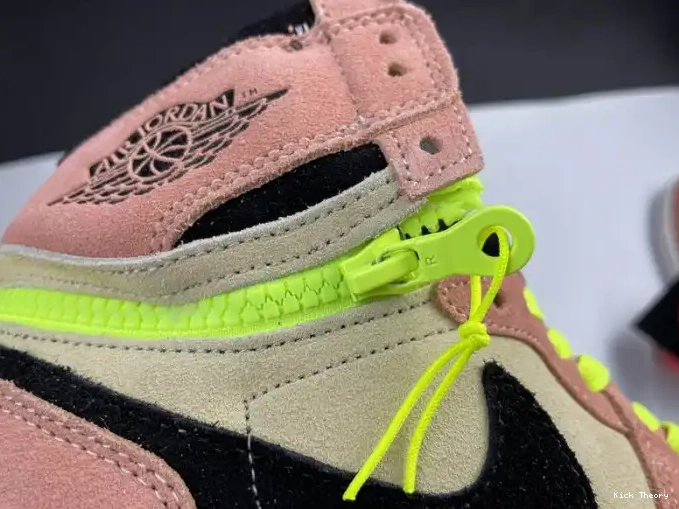 Kicktheory 1 High Switch Jordan Air CW6576-800 Peach 0508